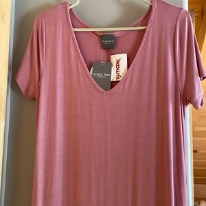 NWT Pink Dress with pockets!
